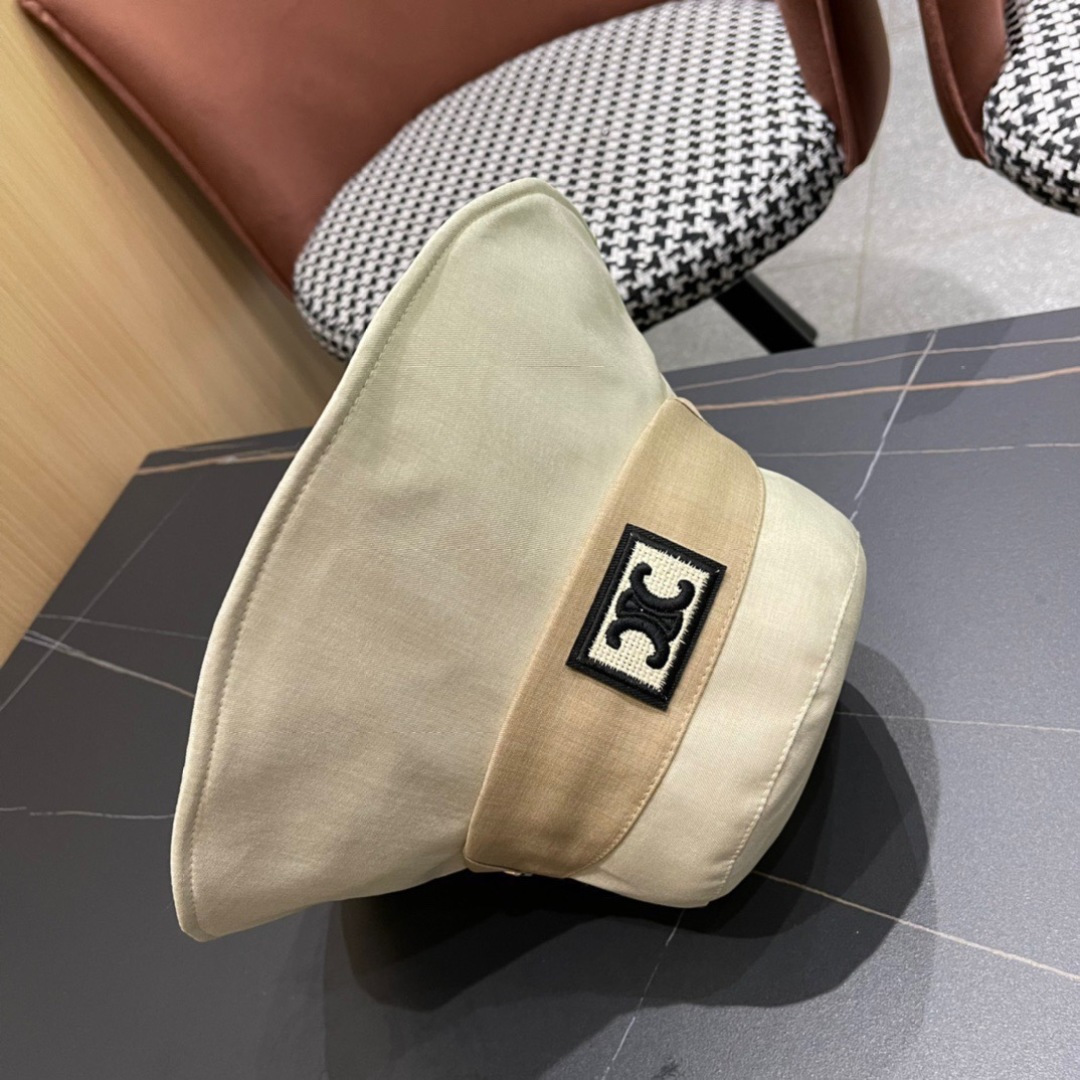  赛琳 CELINE2025新款拼色小桶帽渔夫帽～简约大气
🔅独特拼接设计 夏季新品～