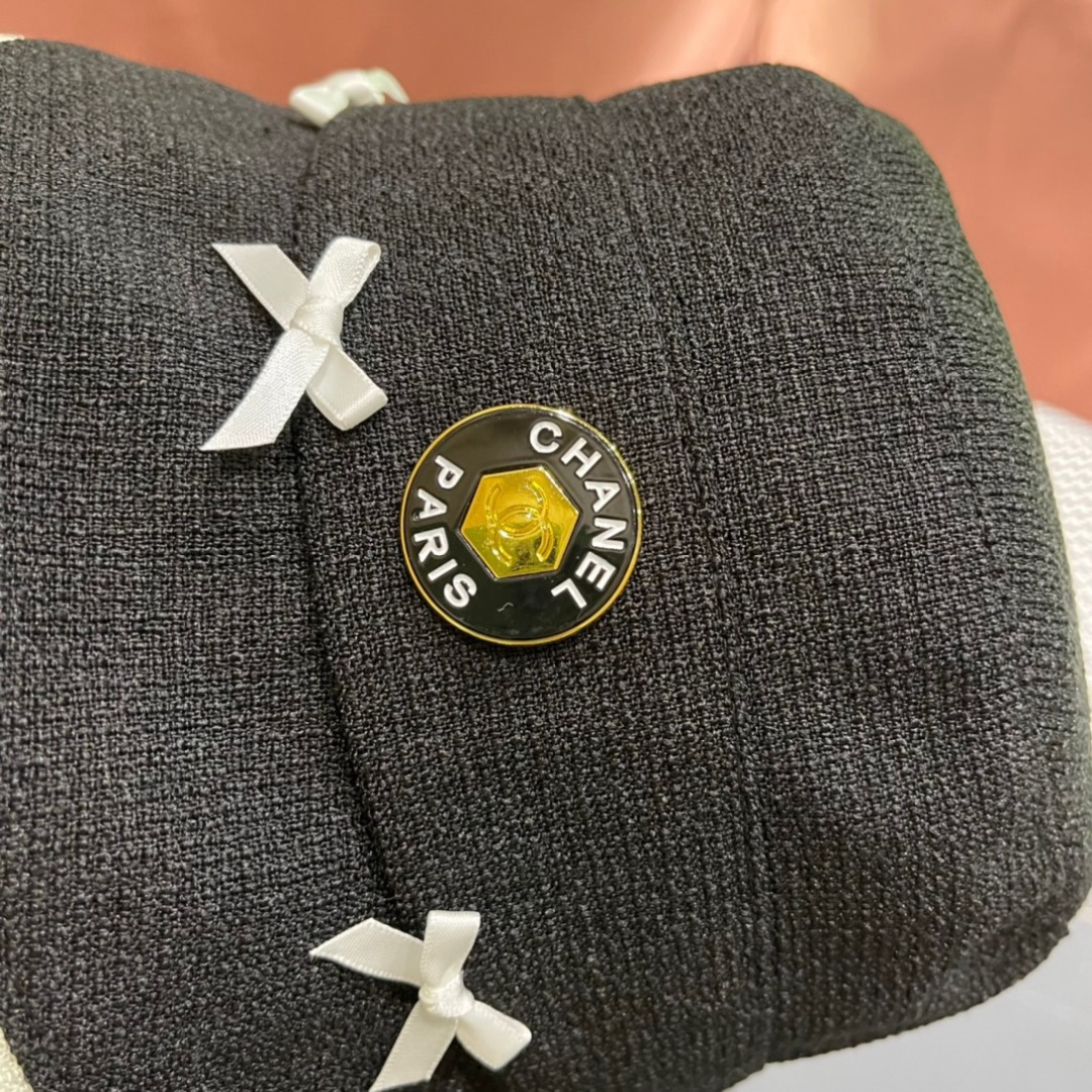  香奈儿CHANEL 春夏新品蝴蝶兰渔夫帽，logo小香经典简约，时尚休闲设计 跑量新品