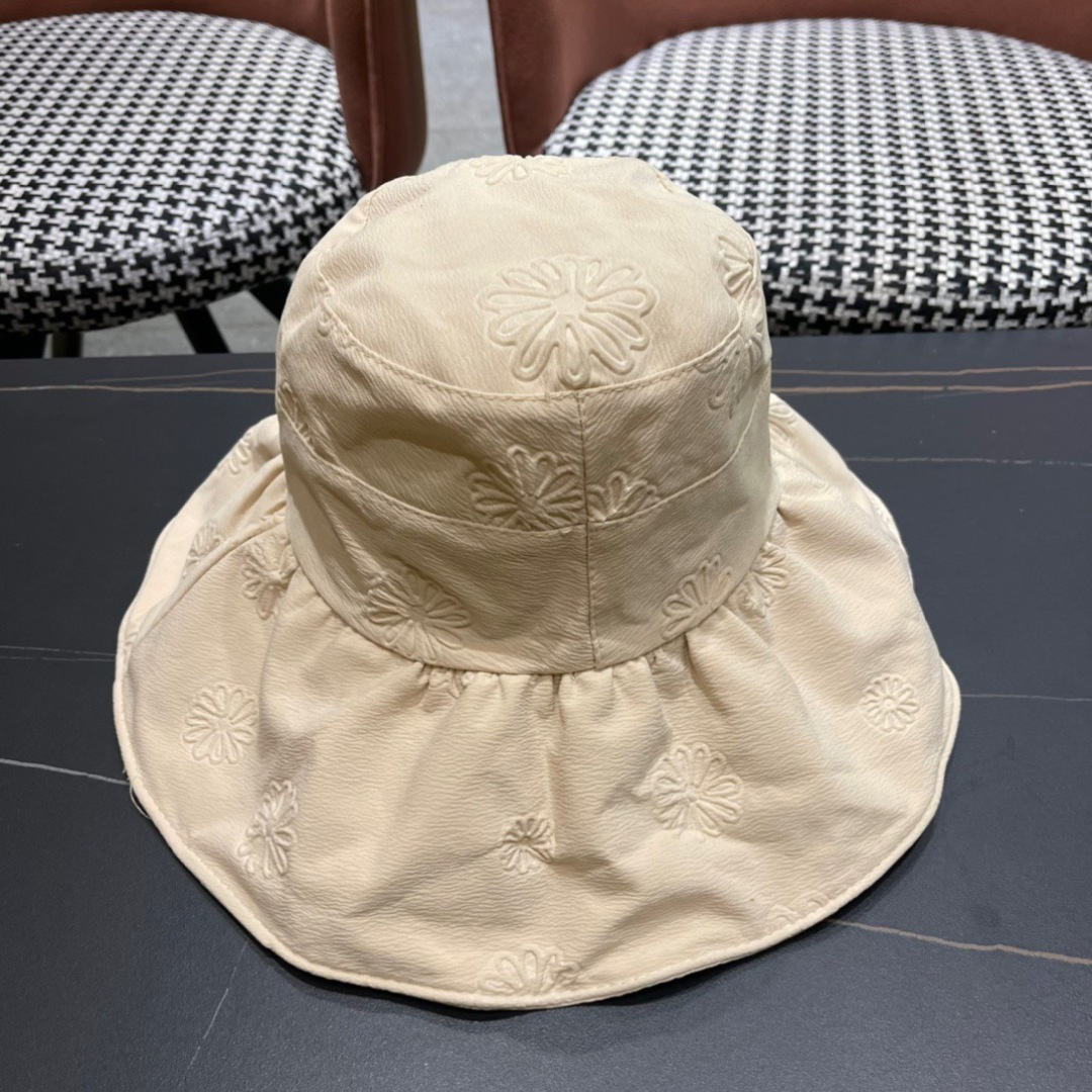  CELINE2025赛琳新款渔夫帽女春夏季遮阳帽韩版太阳帽 