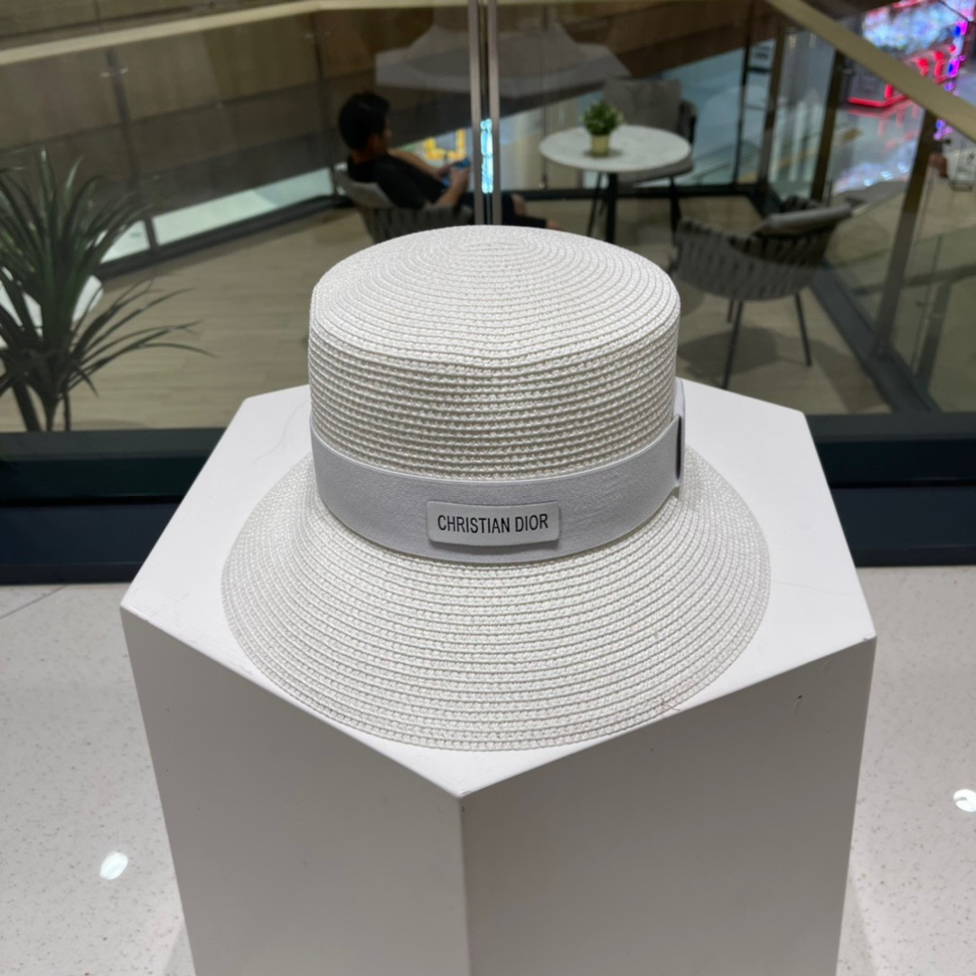 NO:344149,Dior new straw hat, flat top bucket hat head hat straw hat fisherman hat baseball hat, hat, dior, dior, espadrilles, hatsDior迪奥新款草帽,平顶桶帽头帽子草帽渔夫帽棒球帽,帽子,dior,dior,espadrilles,hats,hat
