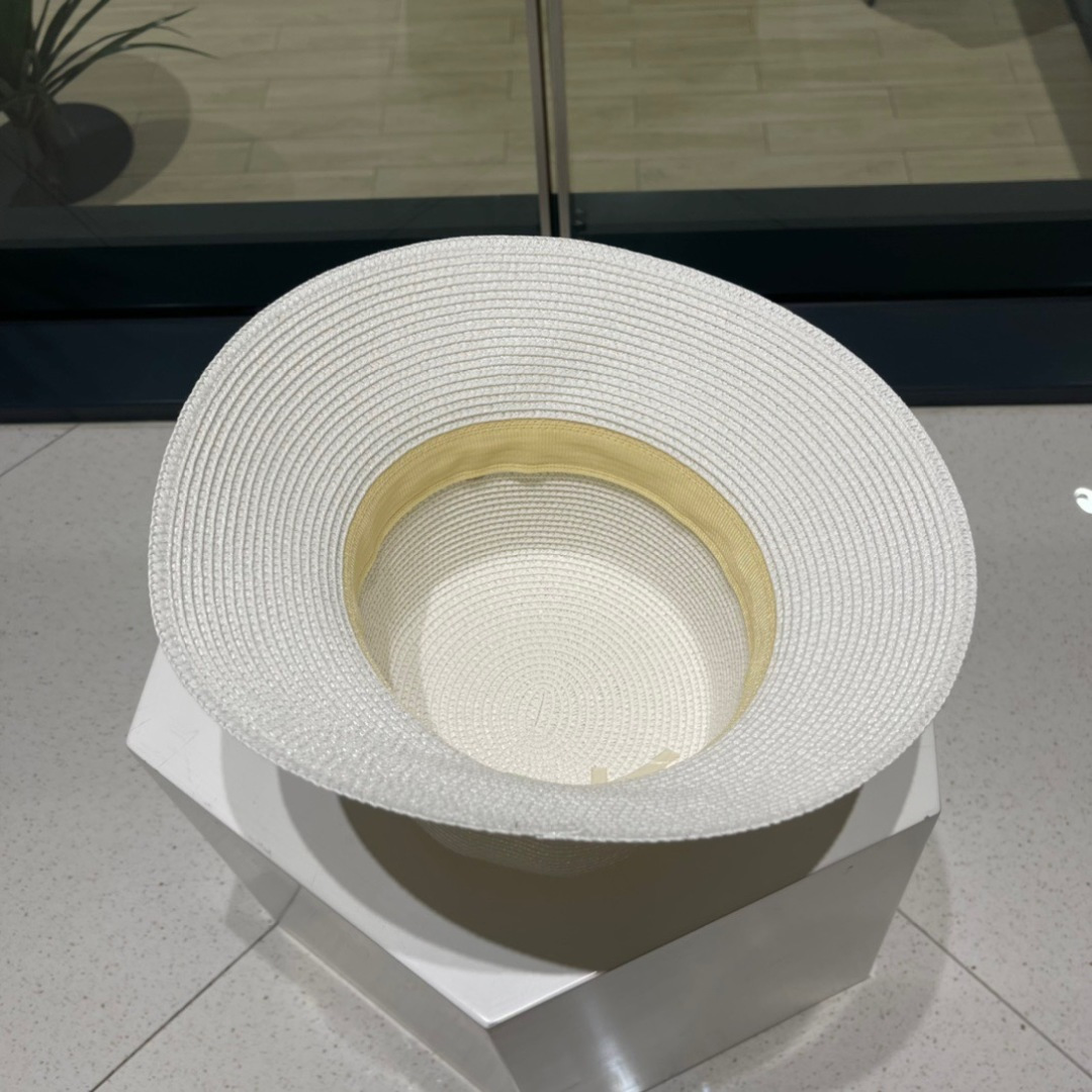  Dior迪奥新款草帽，平顶桶帽头