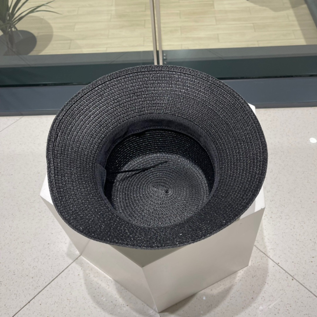  Dior迪奥新款草帽，平顶桶帽头