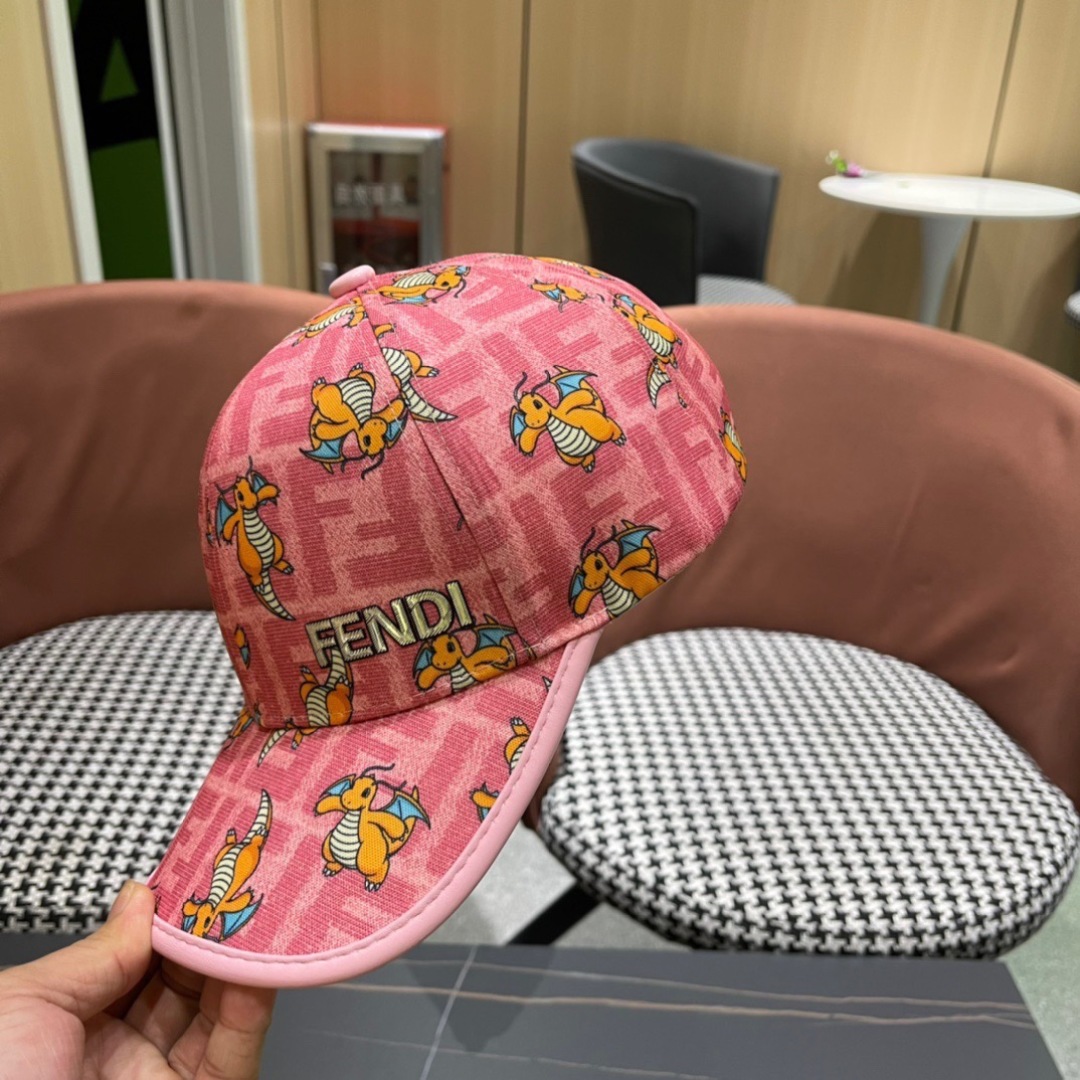  FENDI芬迪，2025新品棒球帽 代购版本！时尚潮流，高端做工！细节看实拍哦