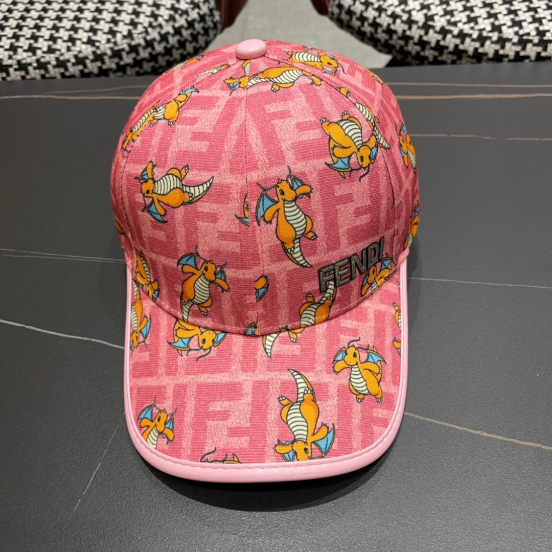 FENDI芬迪，2025新品棒球帽 代购版本！时尚潮流，高端做工！细节看实拍哦