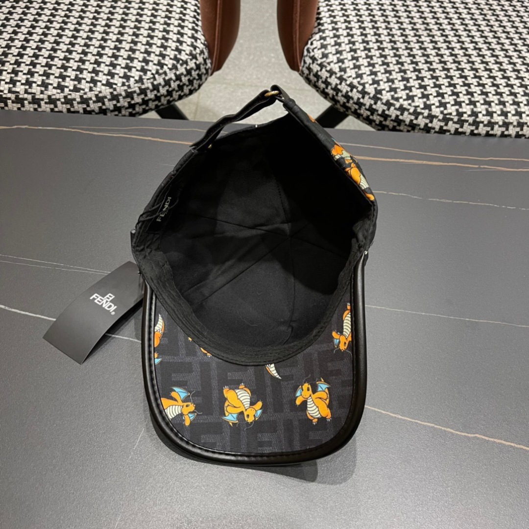  FENDI芬迪，2025新品棒球帽 代购版本！时尚潮流，高端做工！细节看实拍哦