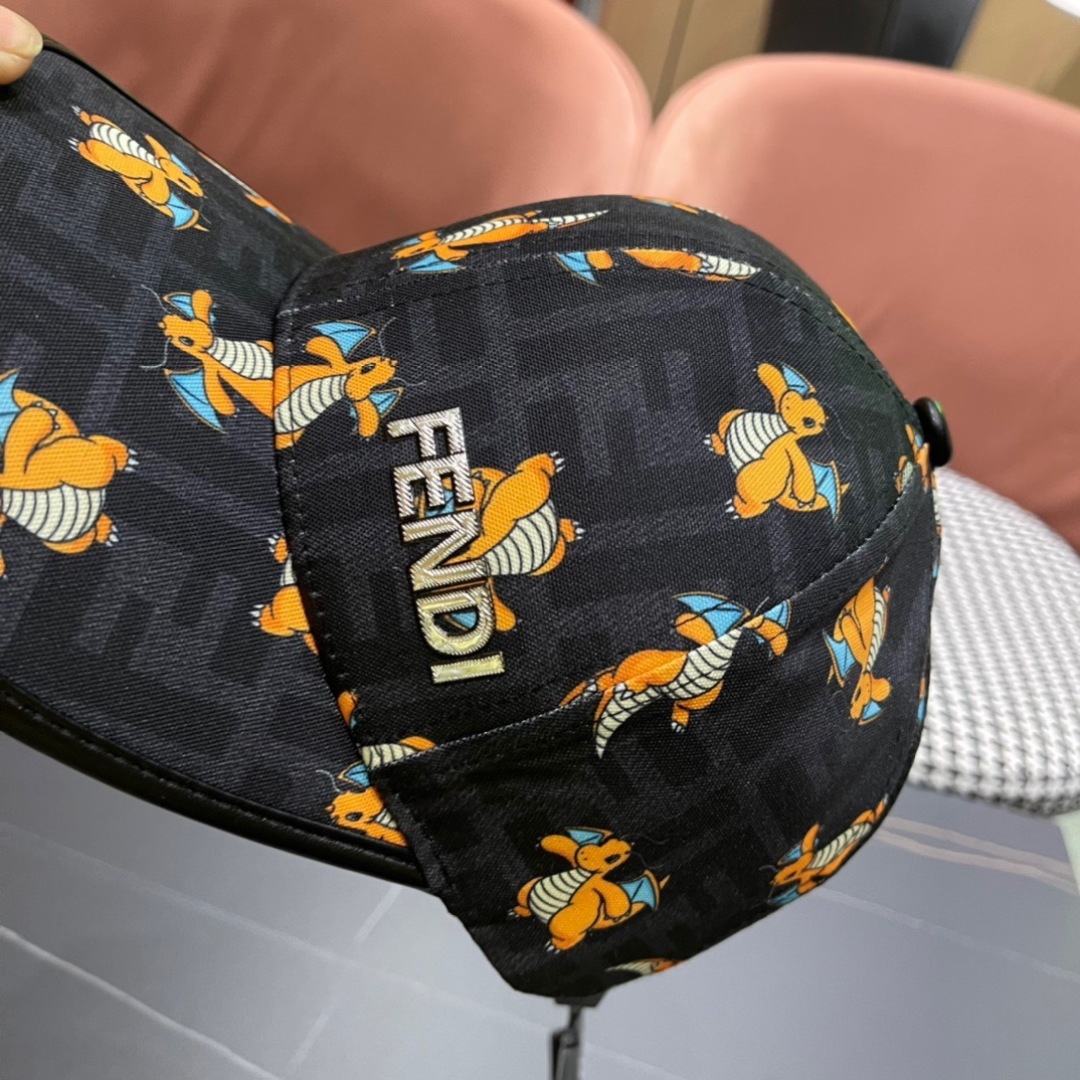  FENDI芬迪，2025新品棒球帽 代购版本！时尚潮流，高端做工！细节看实拍哦