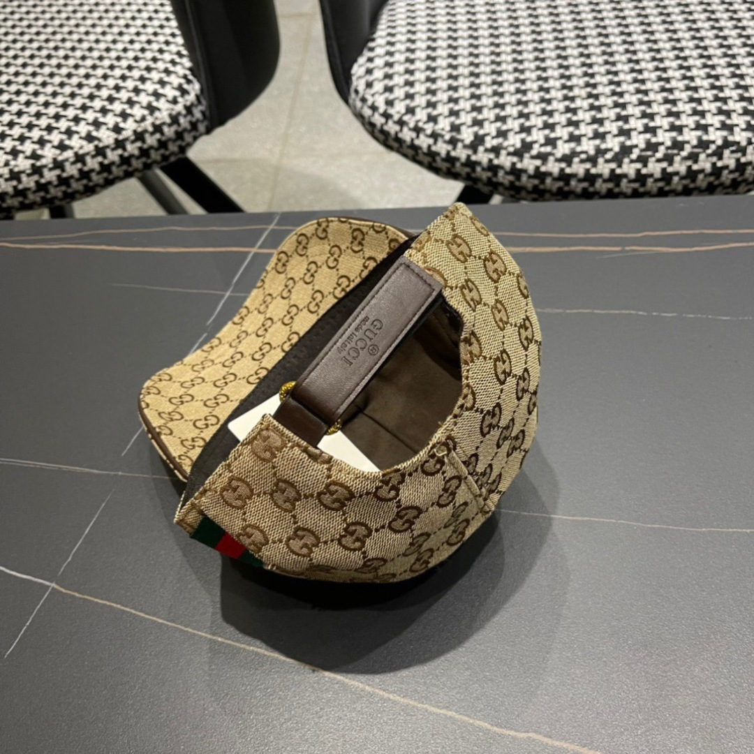  Gucci(古奇)经典原单棒球帽😍专柜11开模订制，最高版本，原版帆布轻盈透气！实物拍摄，四季百搭男女