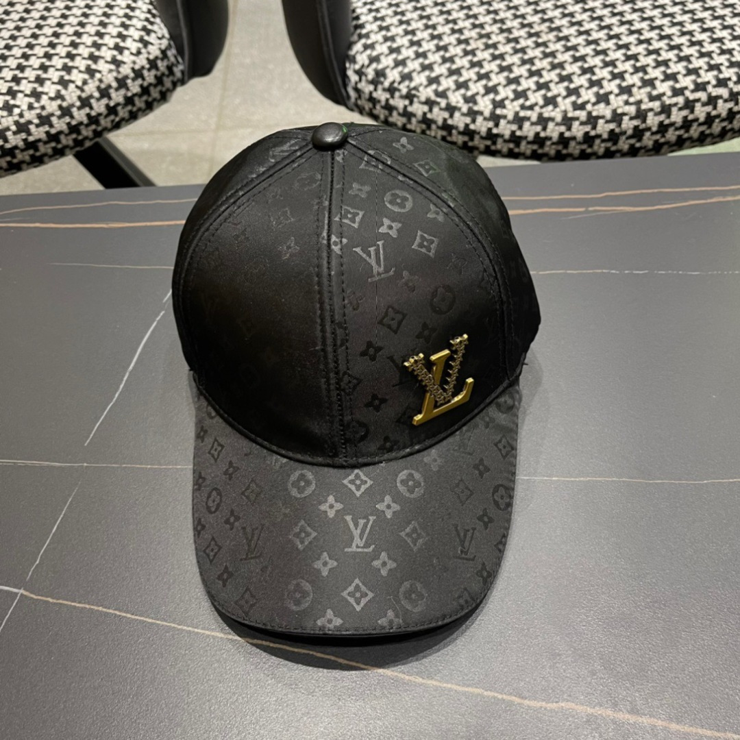 【LV路易威登】2025新款大牌棒球帽，专柜经典款，男女通用

