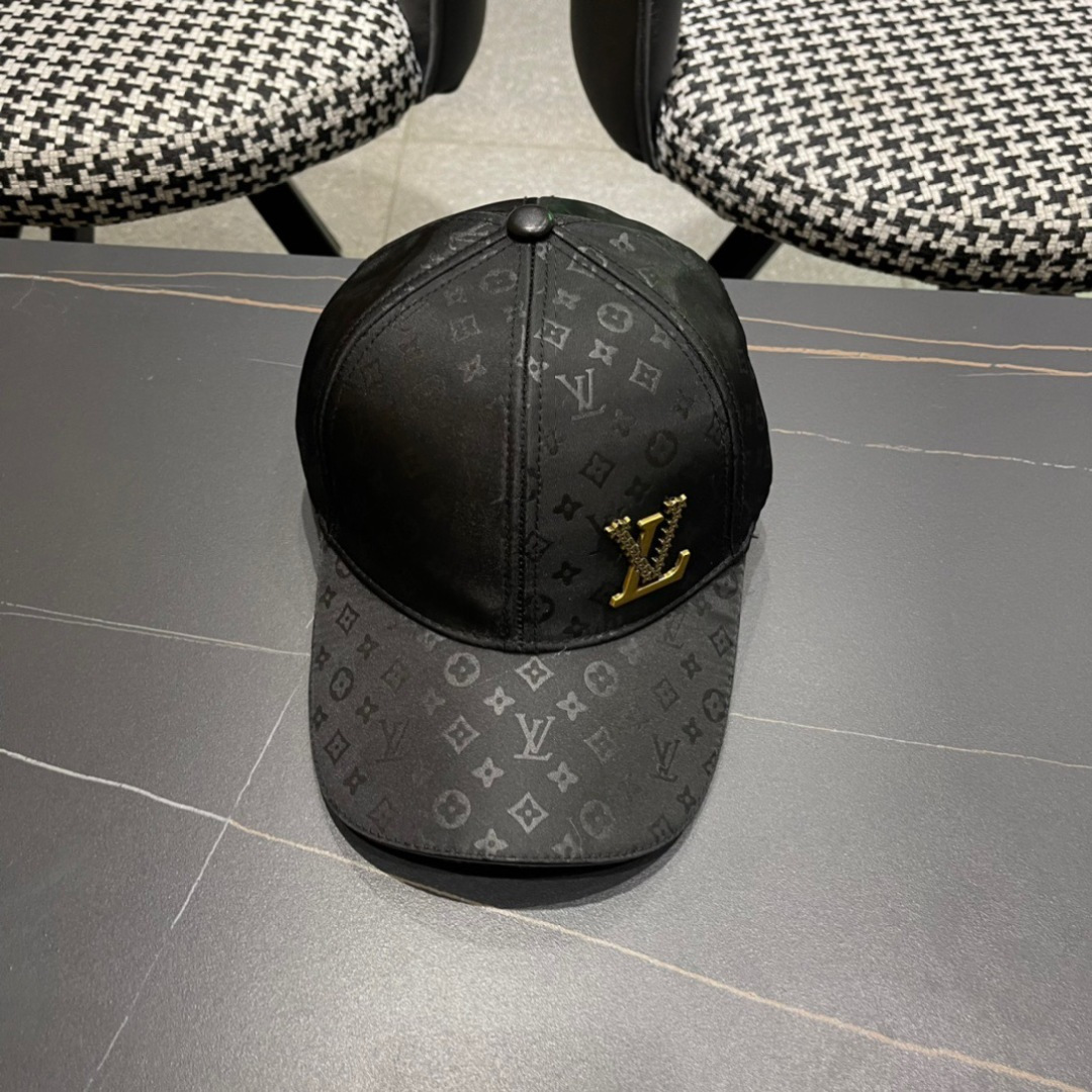 【LV路易威登】2025新款大牌棒球帽，专柜经典款，男女通用

