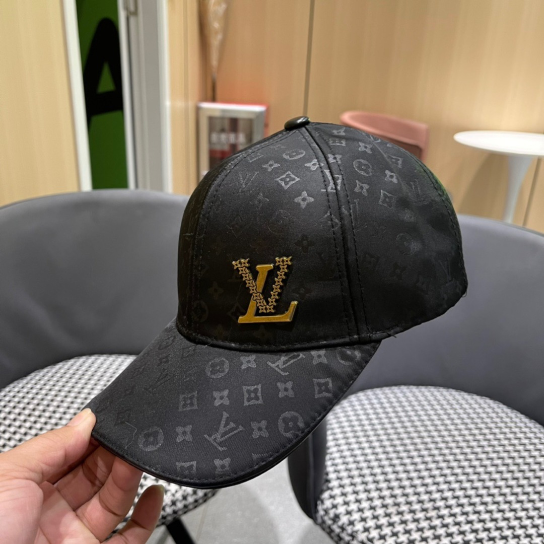 【LV路易威登】2025新款大牌棒球帽，专柜经典款，男女通用

