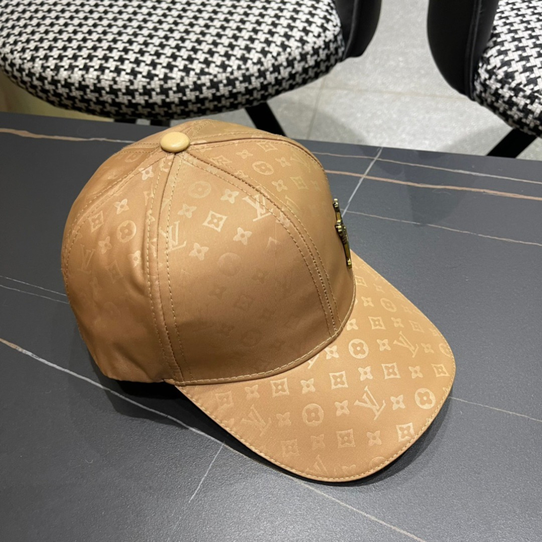 【LV路易威登】2025新款大牌棒球帽，专柜经典款，男女通用

