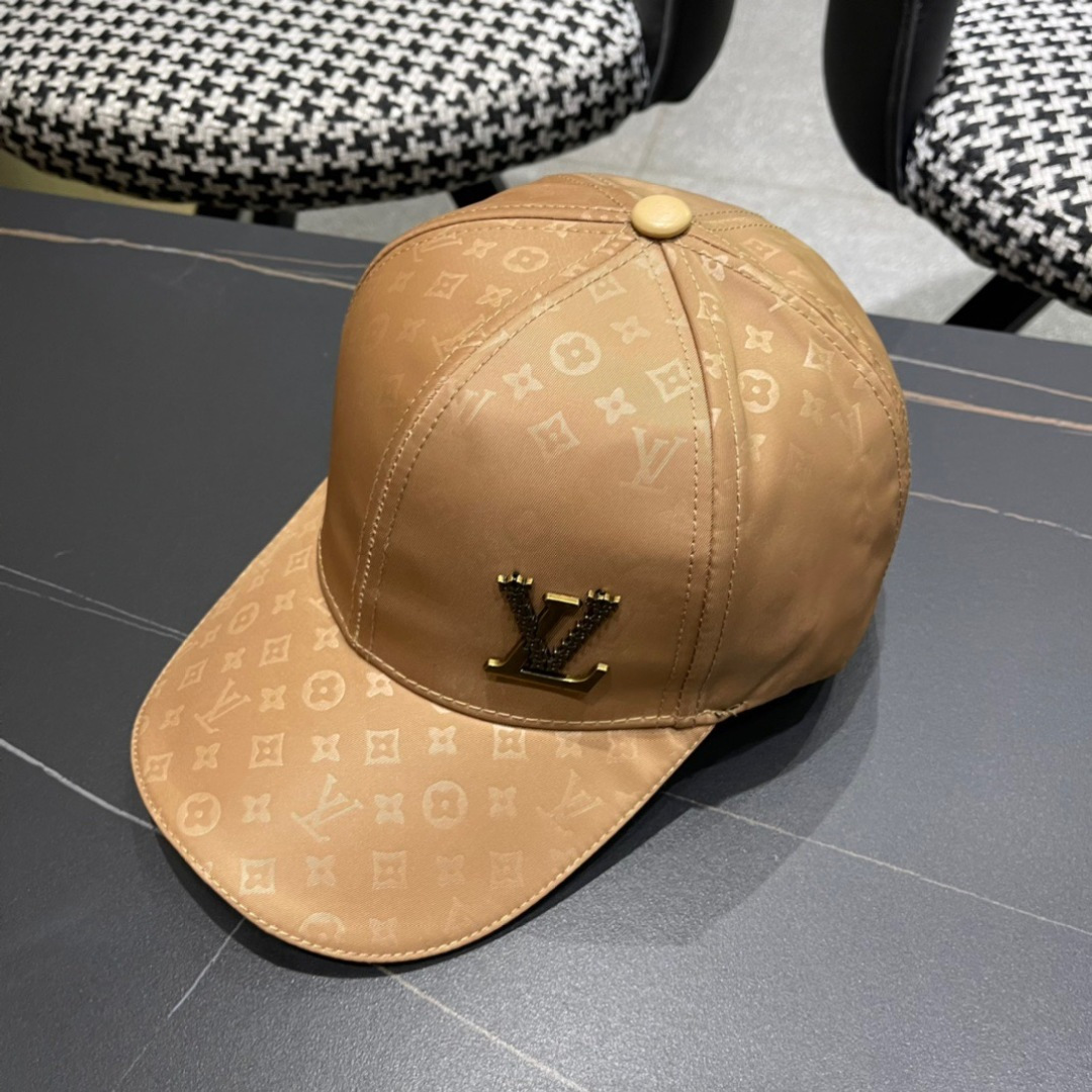 【LV路易威登】2025新款大牌棒球帽，专柜经典款，男女通用

