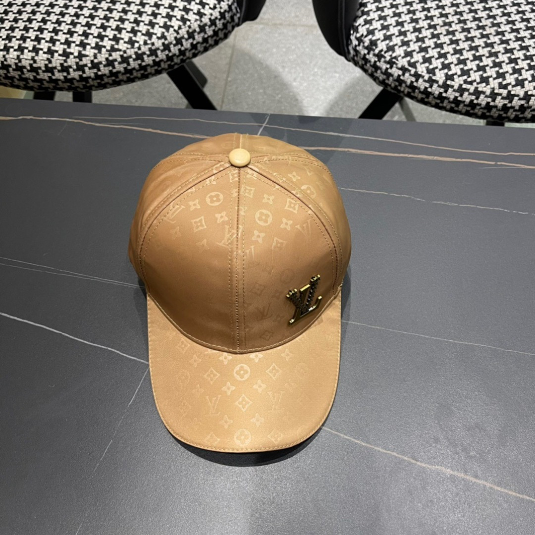 【LV路易威登】2025新款大牌棒球帽，专柜经典款，男女通用

