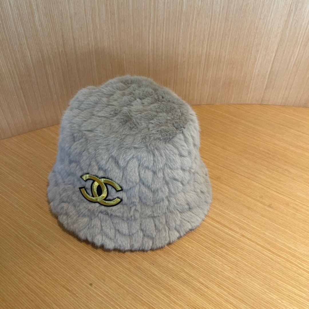 Chanel香奈儿 2024秋冬款渔夫帽毛绒保暖韩版百搭显脸小