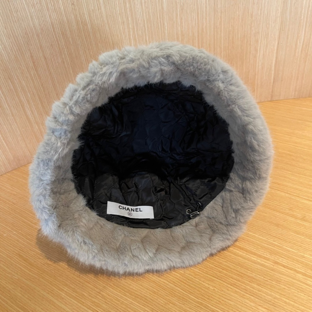 Chanel香奈儿 2024秋冬款渔夫帽毛绒保暖韩版百搭显脸小