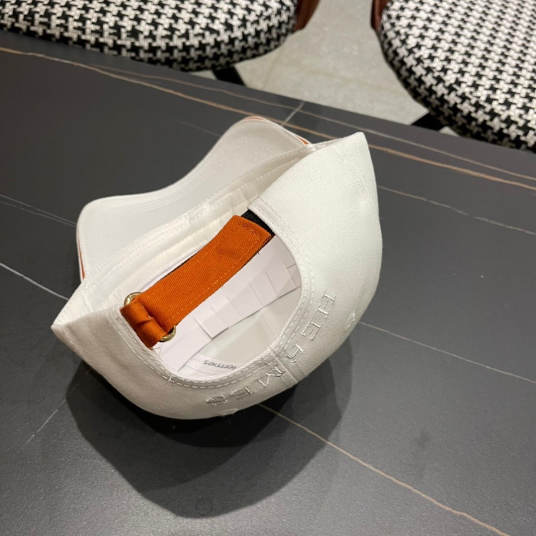  爱马仕hermes，2025棒球帽，官网原版里布，高版本懂货的来～透气舒适，防晒指数超高，气质名媛风