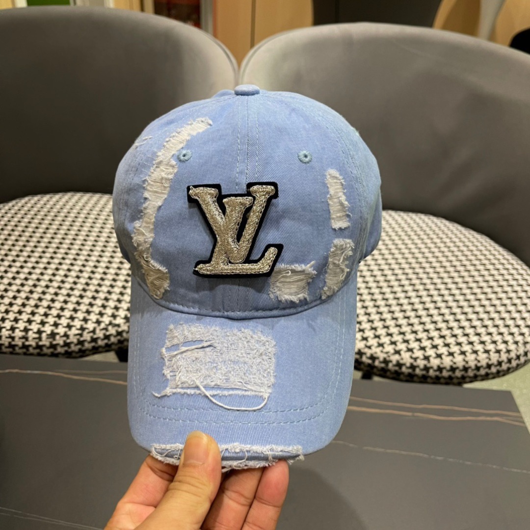 💛【LV路易威登】2025新款大牌棒球帽，专柜经典款，男女通用