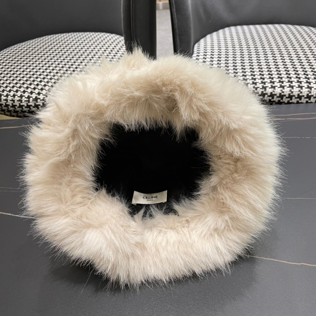 CELINE赛琳 简约秋冬款毛绒绒渔夫帽🧢日韩风格，随便搭配都超好看！出门旅游，绝对要入手的一款