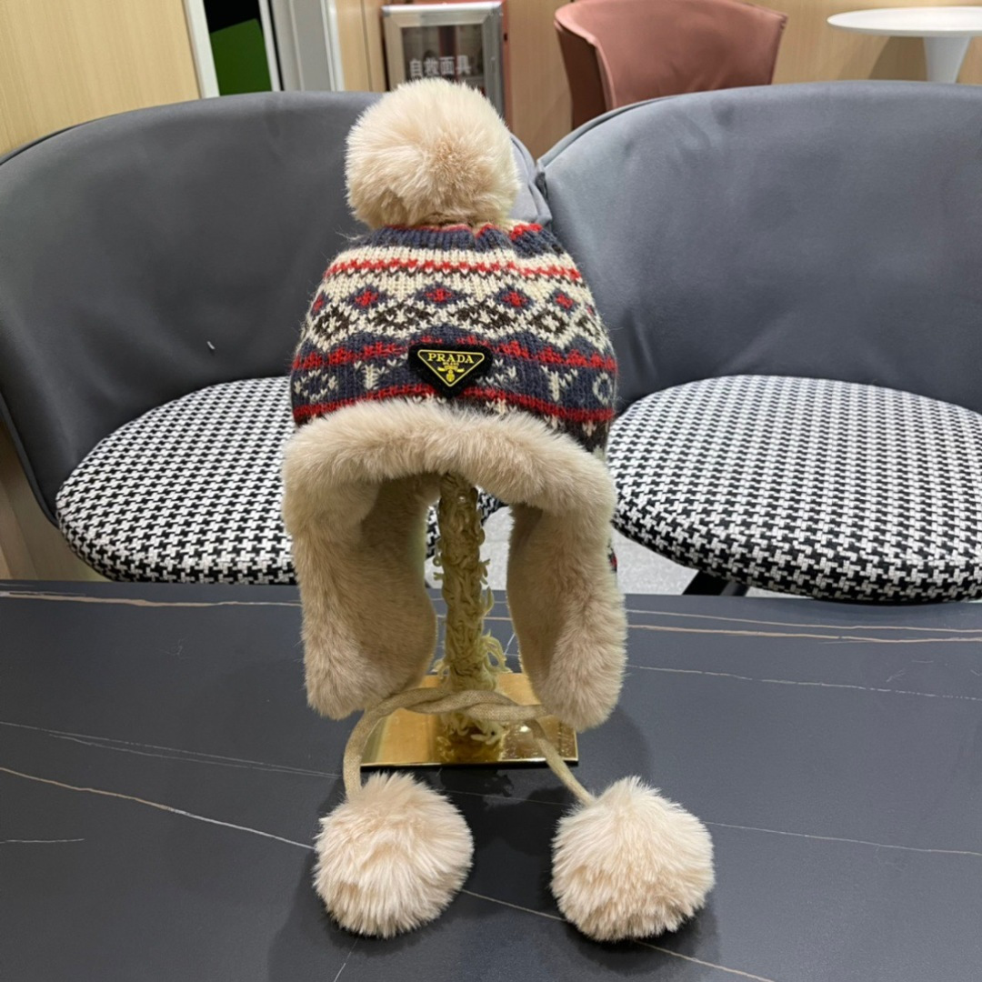 NO:220381,Prada Prada winter ear protection Lei Feng hat plus velvet thickened women's cute Japanese warm hat hat fisherman hat baseball hat knit hat, hat, prada, prada, espadrilles, hats19860909普拉达prada冬款护耳雷锋帽加绒加厚女可爱日系保暖帽子帽子渔夫帽棒球帽针织帽,帽子,prada,prada,espadrilles,hats,hat