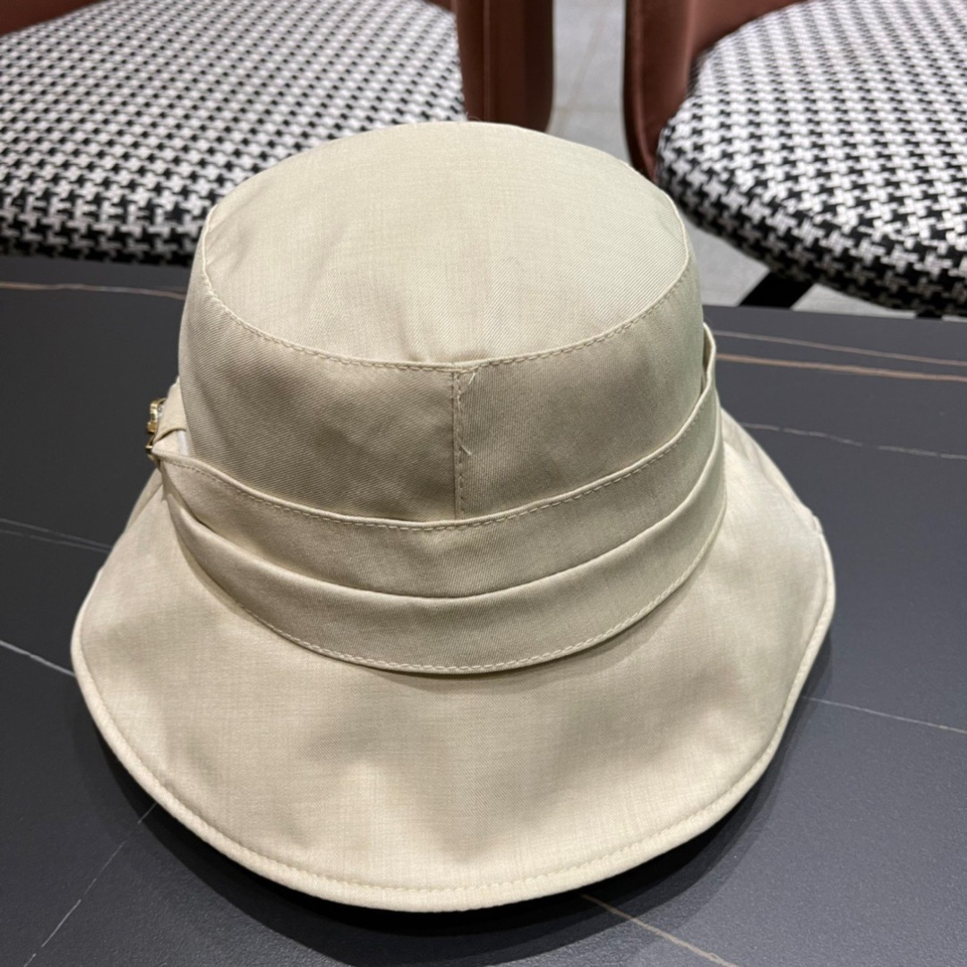  GUCCI古奇 2024新款韩版百搭遮脸防晒帽户外渔夫帽