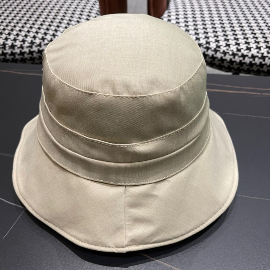  GUCCI古奇 2024新款韩版百搭遮脸防晒帽户外渔夫帽