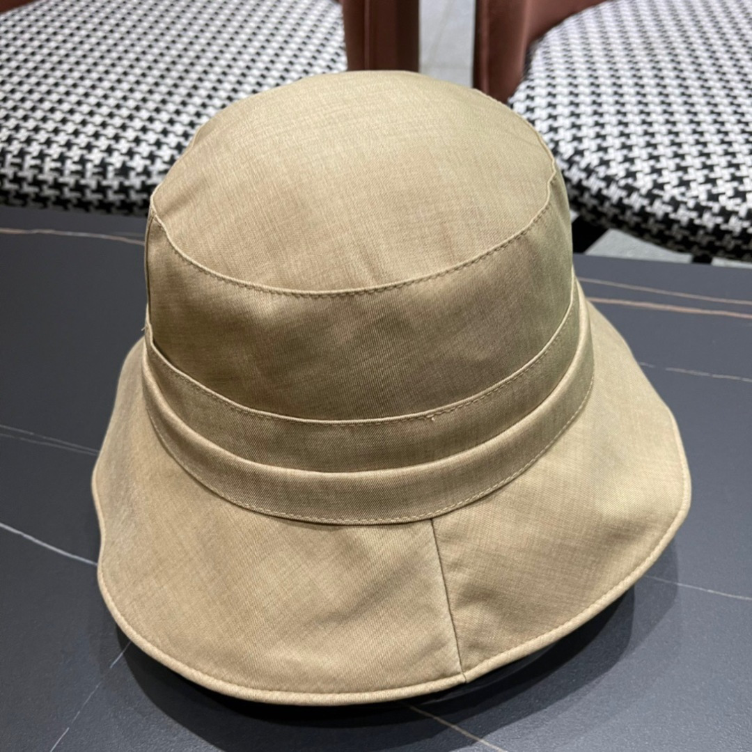  GUCCI古奇 2024新款韩版百搭遮脸防晒帽户外渔夫帽