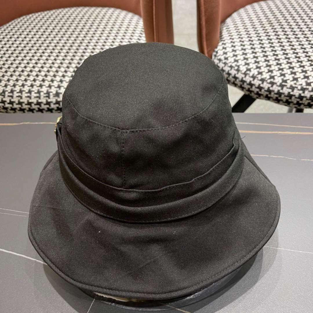  GUCCI古奇 2024新款韩版百搭遮脸防晒帽户外渔夫帽