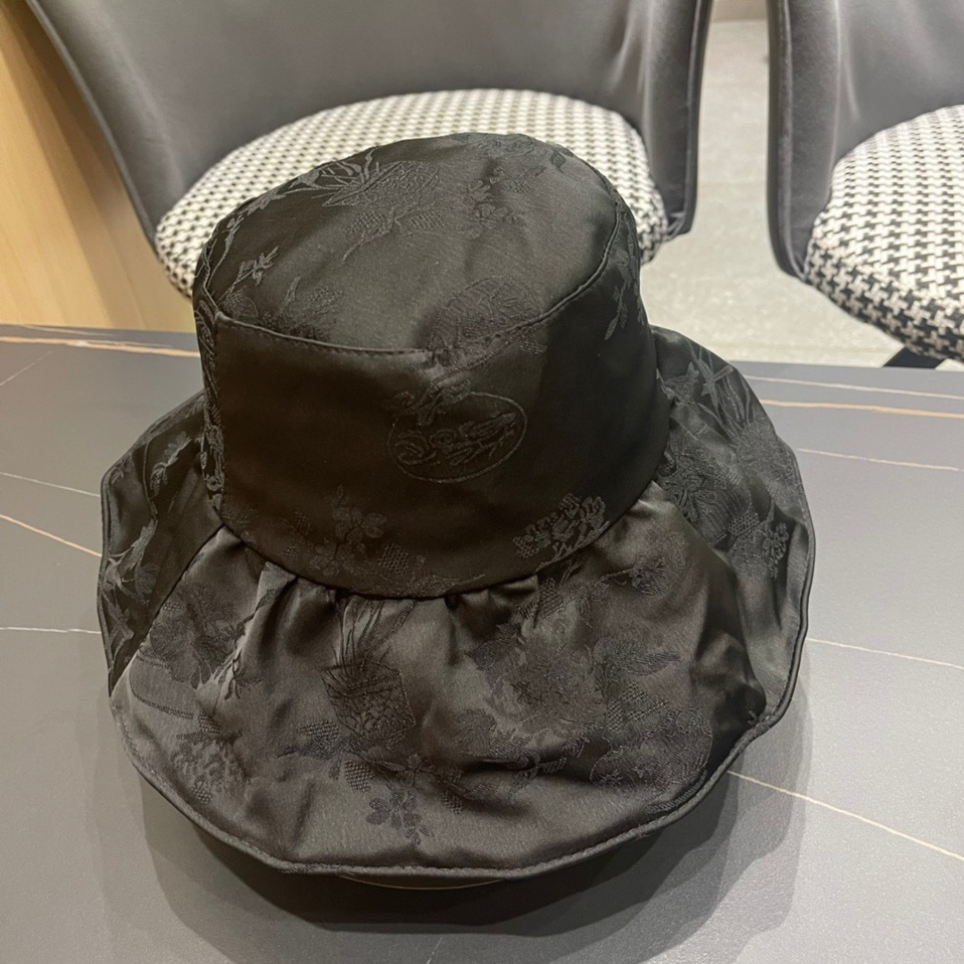  CHANEL香奈儿】2024新款韩版大帽檐渔夫帽，遮阳又超好搭配，