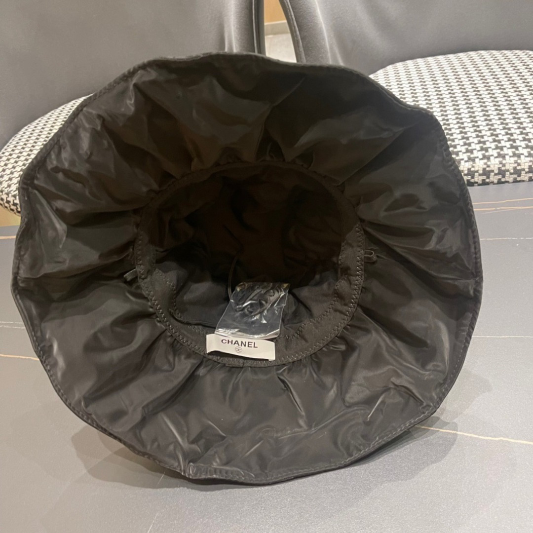  CHANEL香奈儿】2024新款韩版大帽檐渔夫帽，遮阳又超好搭配，