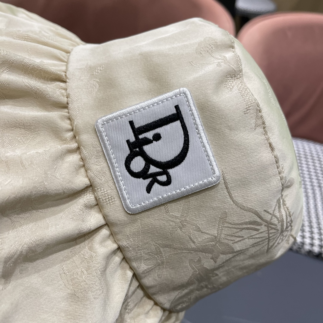  迪奥DIOR 新中式中国风立体提花女夏防晒渔夫，