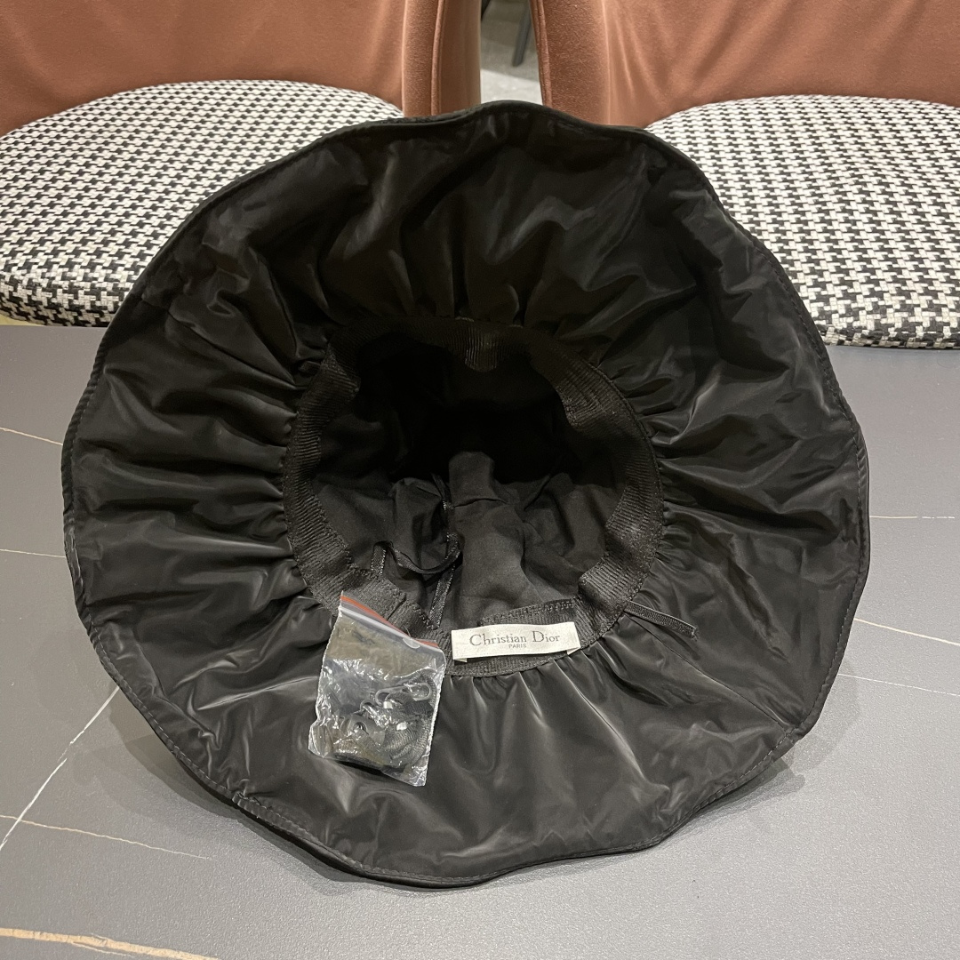  迪奥DIOR 新中式中国风立体提花女夏防晒渔夫，