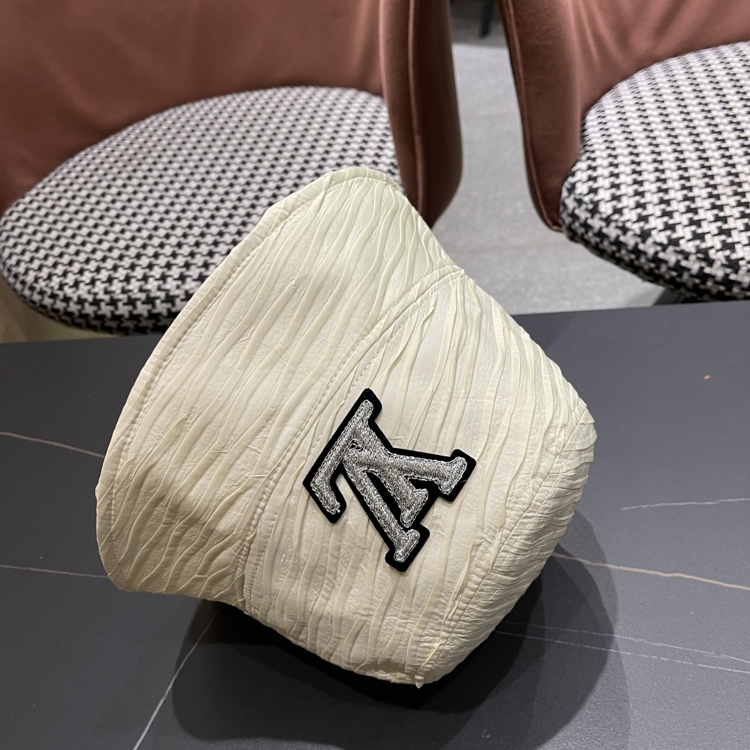  lv路易威登渔夫帽百搭盆帽显脸小防晒遮阳帽水桶帽子

