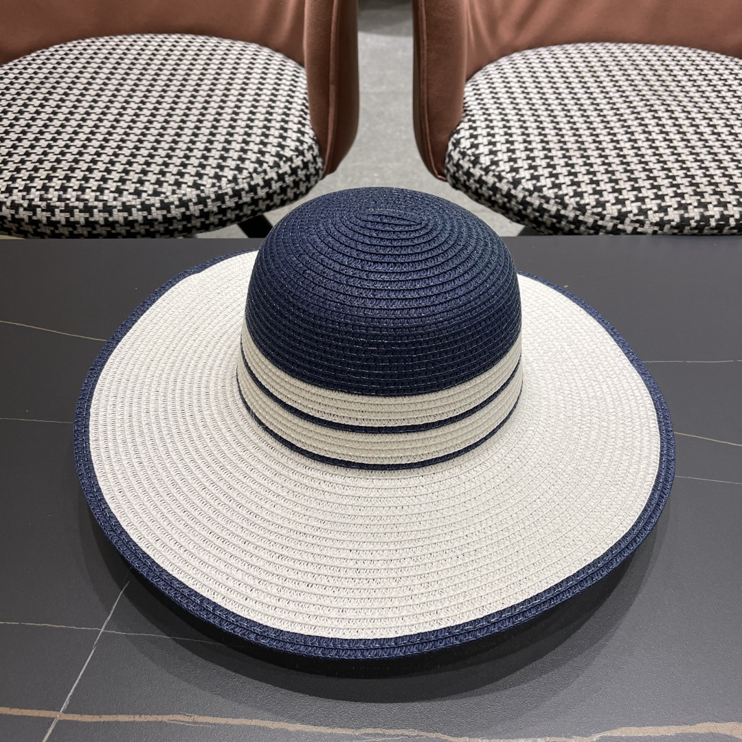 【CELINE赛琳】2025新款大沿草编草帽，出街必备超好搭配，赶紧入手！