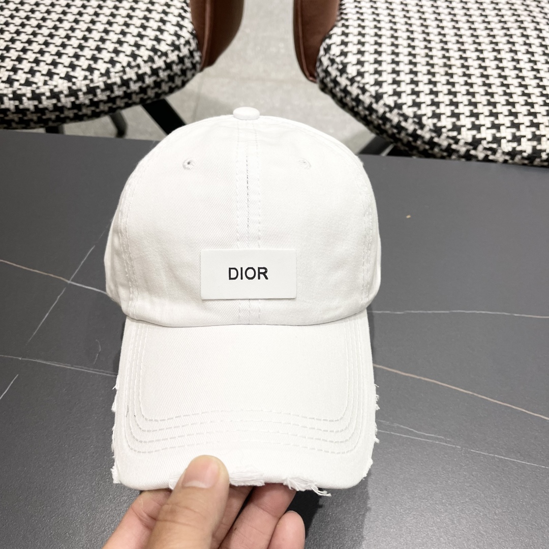 【DIOR迪奥】2025新款简约棒球帽🧢，新款出货，大牌款超好搭配，赶紧入手！