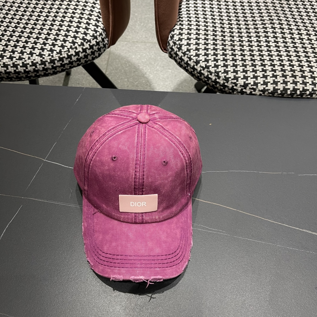 【DIOR迪奥】2025新款简约棒球帽🧢，新款出货，大牌款超好搭配，赶紧入手！