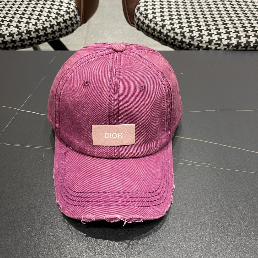 【DIOR迪奥】2025新款简约棒球帽🧢，新款出货，大牌款超好搭配，赶紧入手！