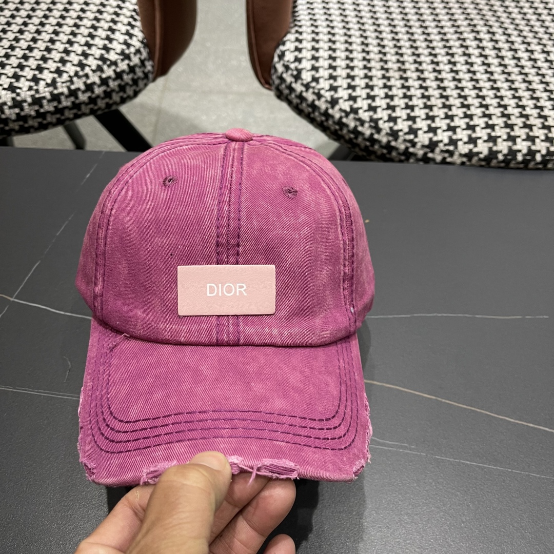 【DIOR迪奥】2025新款简约棒球帽🧢，新款出货，大牌款超好搭配，赶紧入手！
