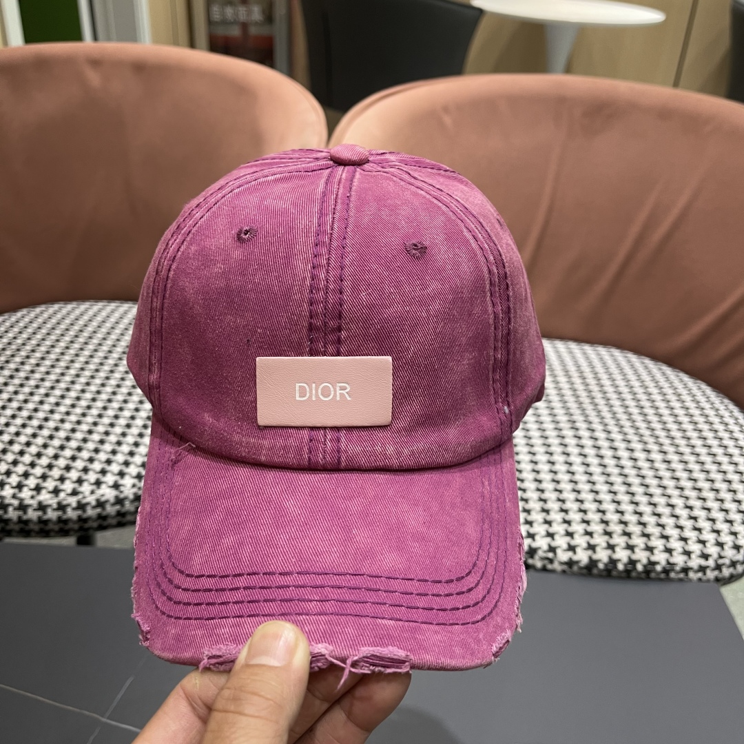 【DIOR迪奥】2025新款简约棒球帽🧢，新款出货，大牌款超好搭配，赶紧入手！