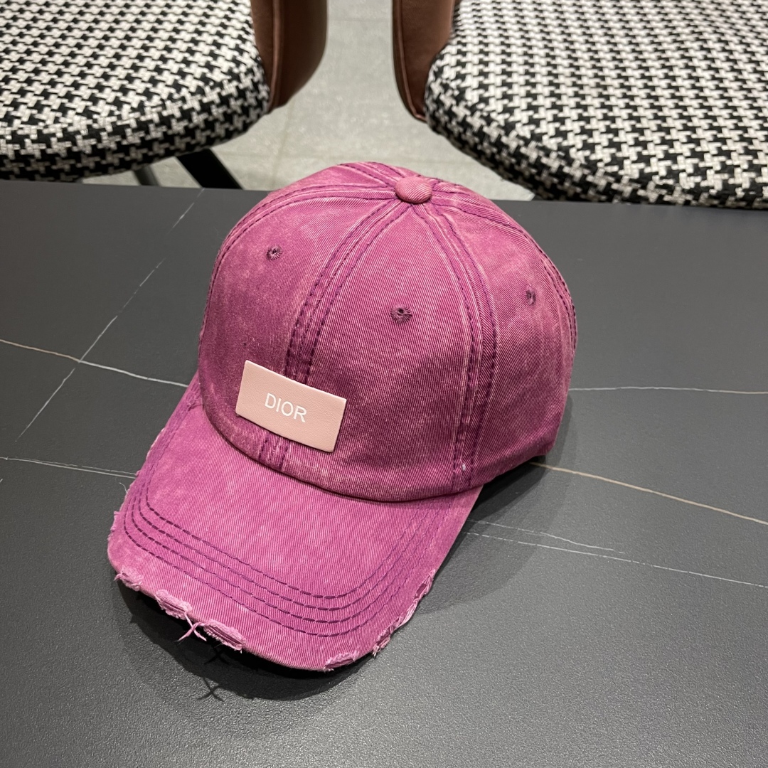 【DIOR迪奥】2025新款简约棒球帽🧢，新款出货，大牌款超好搭配，赶紧入手！