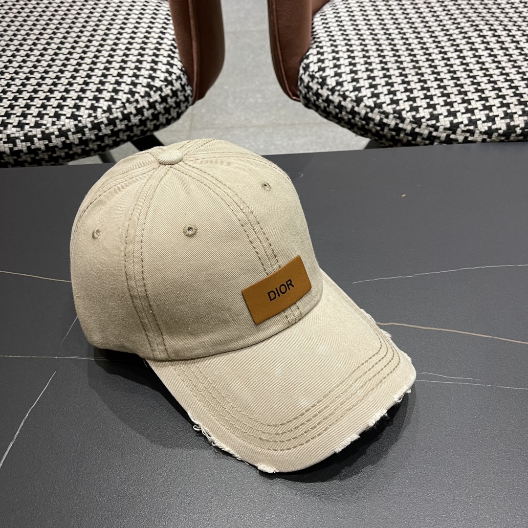 【DIOR迪奥】2025新款简约棒球帽🧢，新款出货，大牌款超好搭配，赶紧入手！