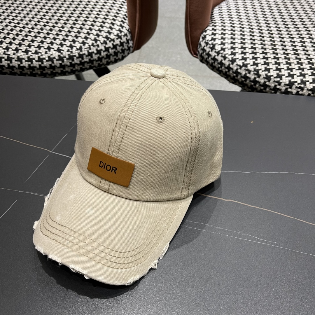 【DIOR迪奥】2025新款简约棒球帽🧢，新款出货，大牌款超好搭配，赶紧入手！