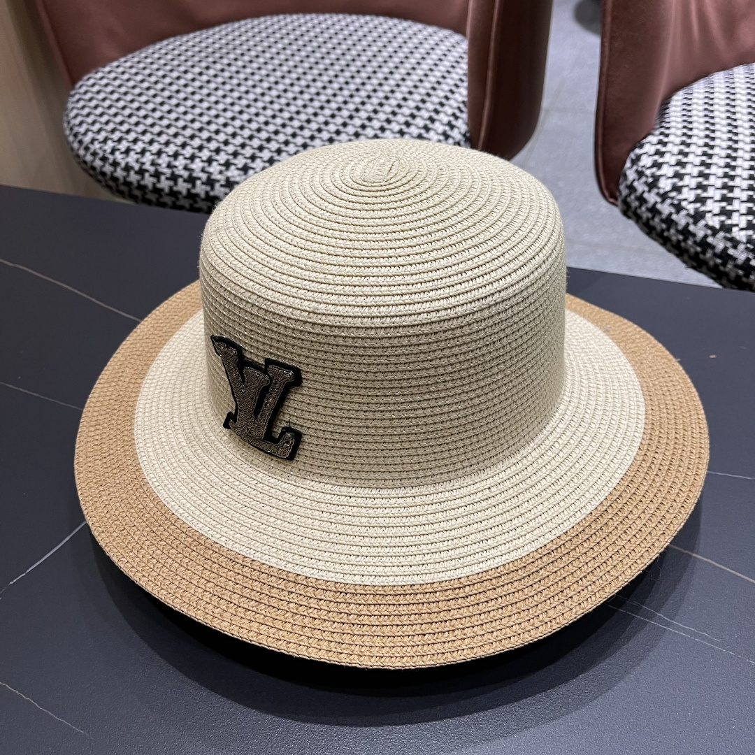 【LV路易威登】2025新款度假风礼帽，草帽，旅行必备，超好搭配，赶紧入手！