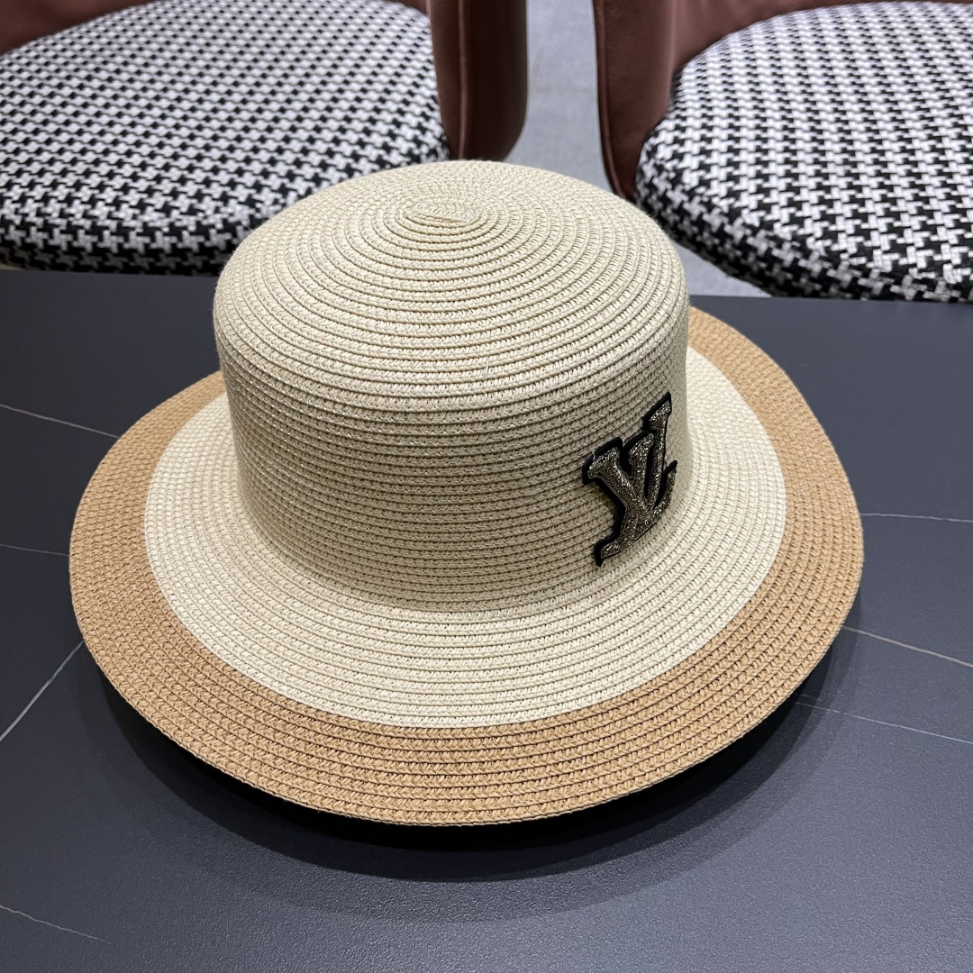 【LV路易威登】2025新款度假风礼帽，草帽，旅行必备，超好搭配，赶紧入手！