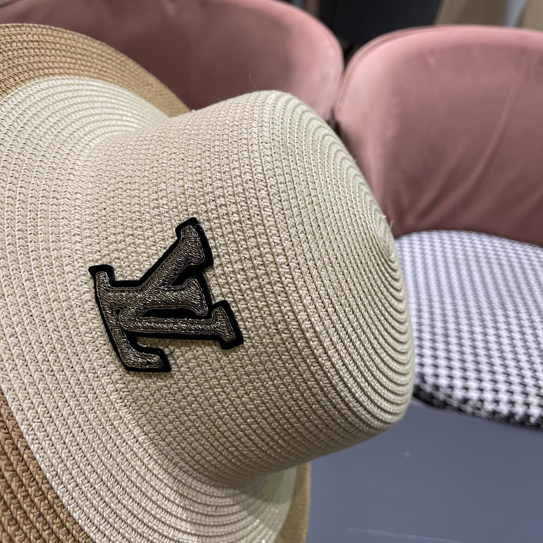 【LV路易威登】2025新款度假风礼帽，草帽，旅行必备，超好搭配，赶紧入手！