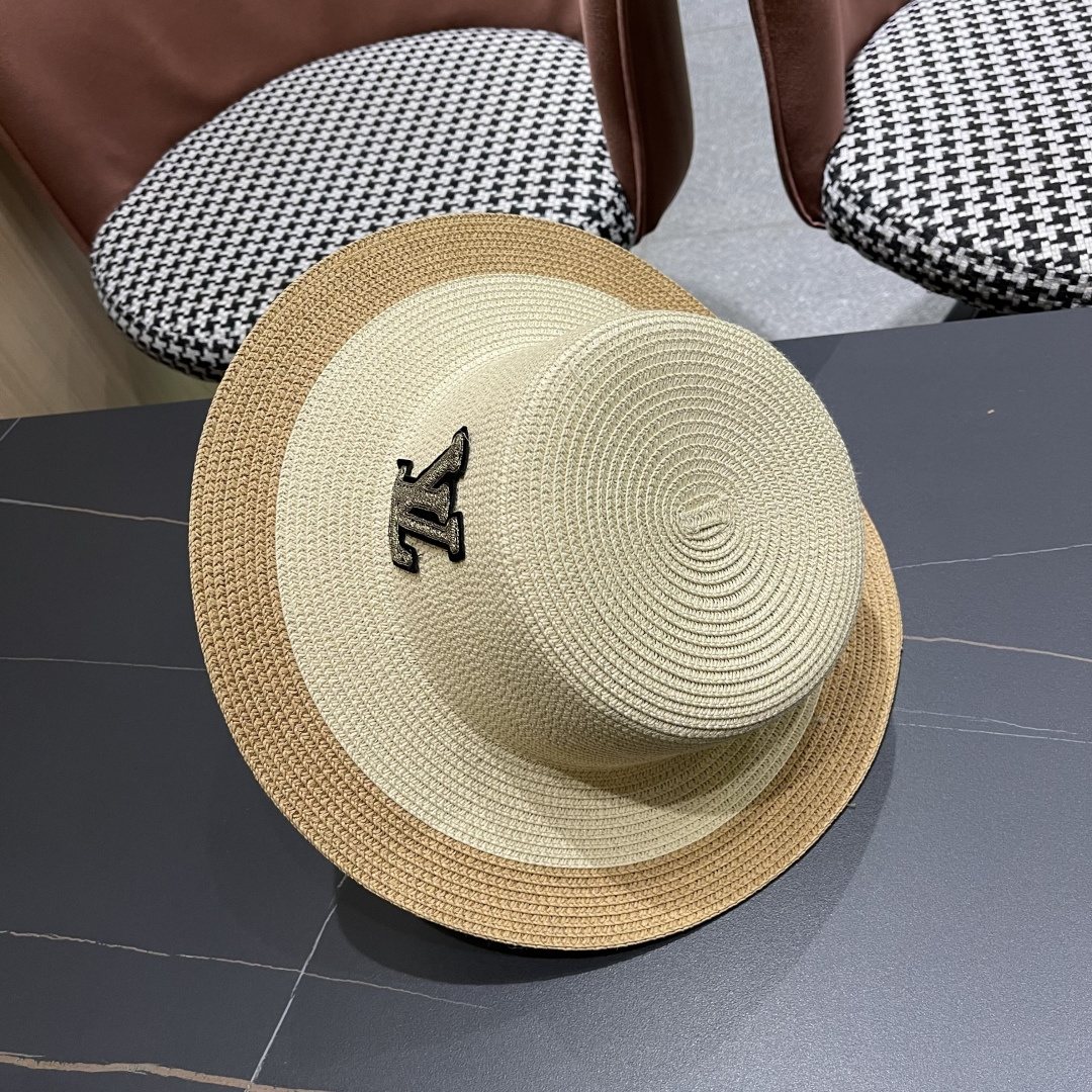 【LV路易威登】2025新款度假风礼帽，草帽，旅行必备，超好搭配，赶紧入手！
