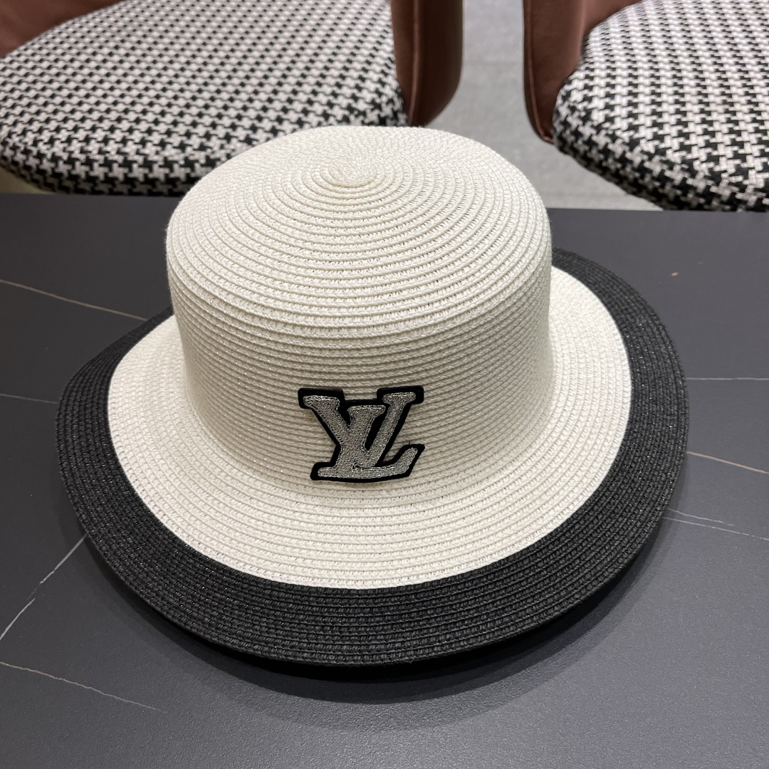 【LV路易威登】2025新款度假风礼帽，草帽，旅行必备，超好搭配，赶紧入手！