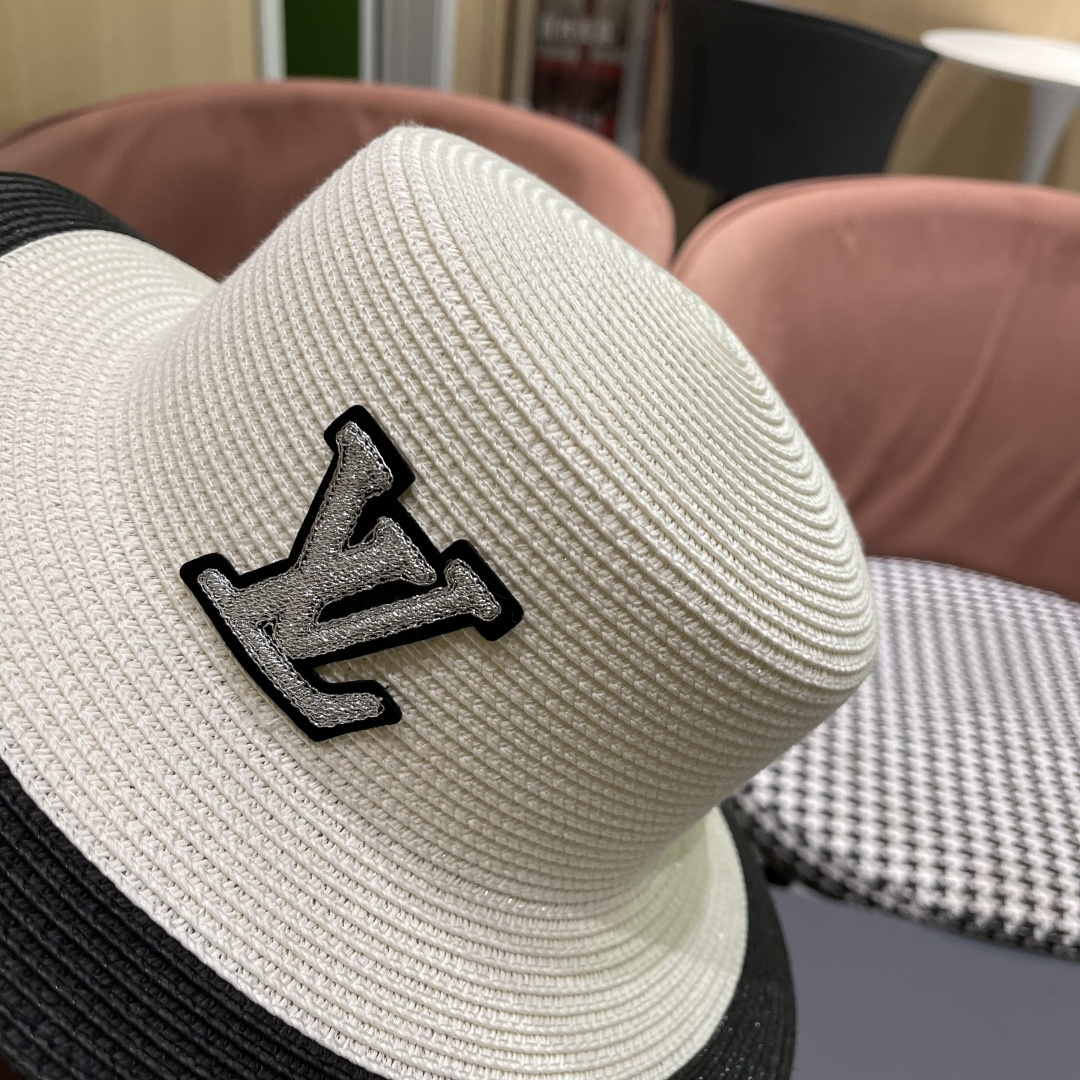 【LV路易威登】2025新款度假风礼帽，草帽，旅行必备，超好搭配，赶紧入手！