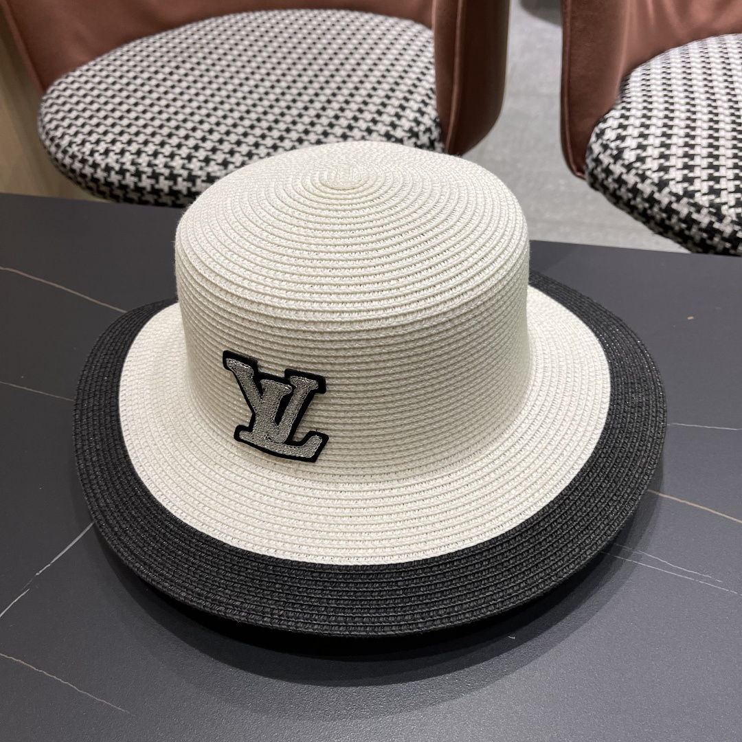 【LV路易威登】2025新款度假风礼帽，草帽，旅行必备，超好搭配，赶紧入手！