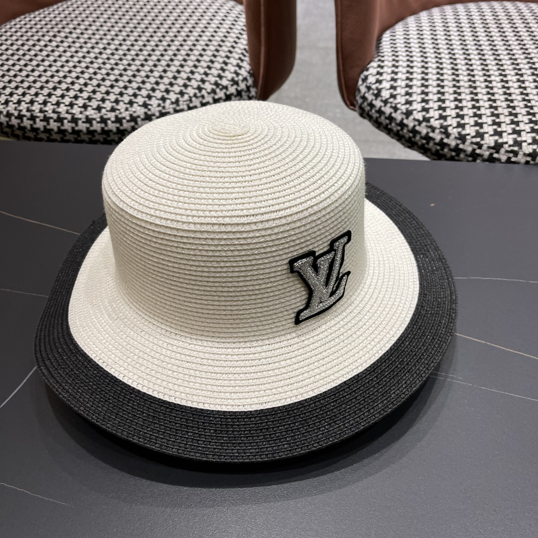 【LV路易威登】2025新款度假风礼帽，草帽，旅行必备，超好搭配，赶紧入手！