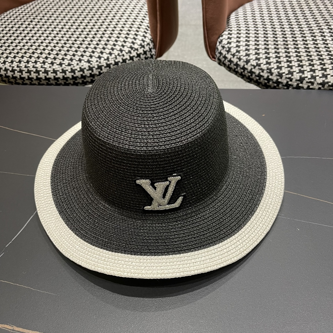 【LV路易威登】2025新款度假风礼帽，草帽，旅行必备，超好搭配，赶紧入手！